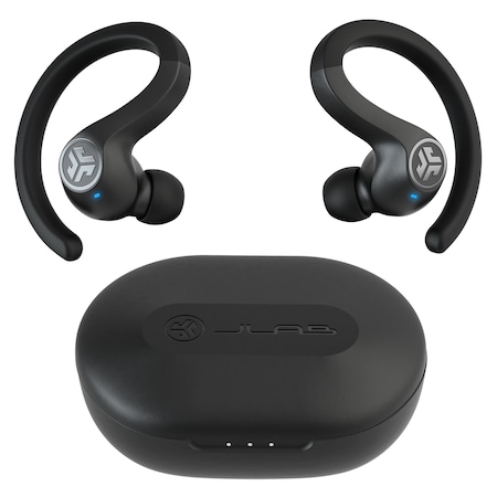 Jlab Jbuds Air Sport True Wireless In Ear Earbuds, Black EBJBUDSAIRSPRTRBLK82